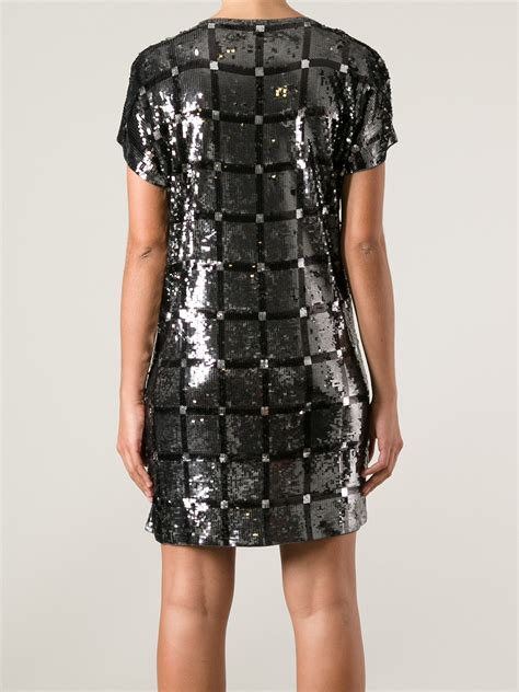 michael kors sequin shirt|michael kors concealed zip dresses.